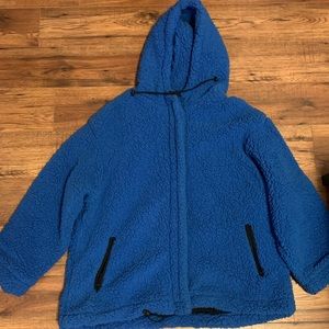 Fashionova oversized furry jacket